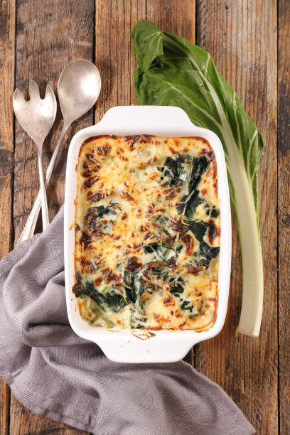 istock vegetable gratin, leek with cream and cheese 1066909086