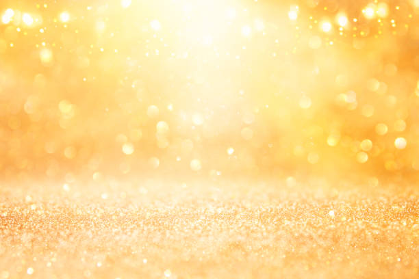 istock glitter vintage lights background. silver and gold. de-focused. 1066909470