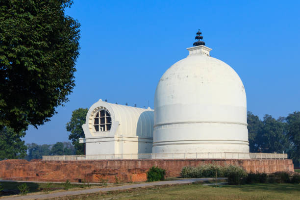 istock Parinirvana Stupa and temple, Kushinagar, India 1066912446
