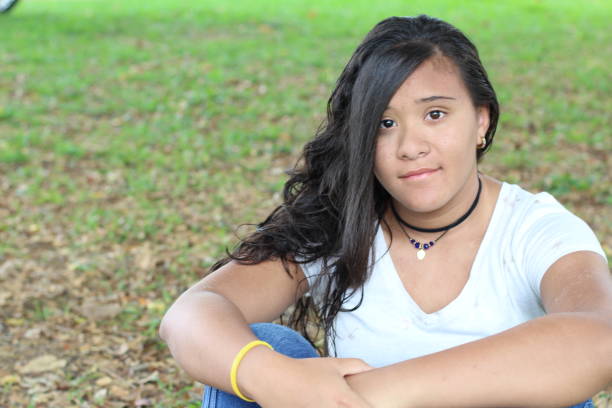 istock Ethnic teen with copy space 1066913490