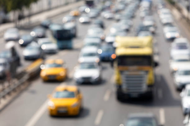 istock Traffic jams in the city, 1066916482