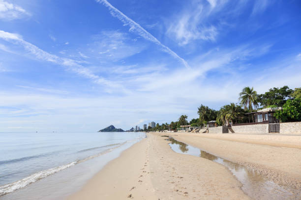 istock Hua Hin beach on sunny day 1066916532