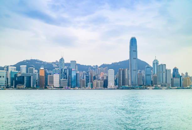 istock Victoria harbour, Hong Kong, China 1066916582