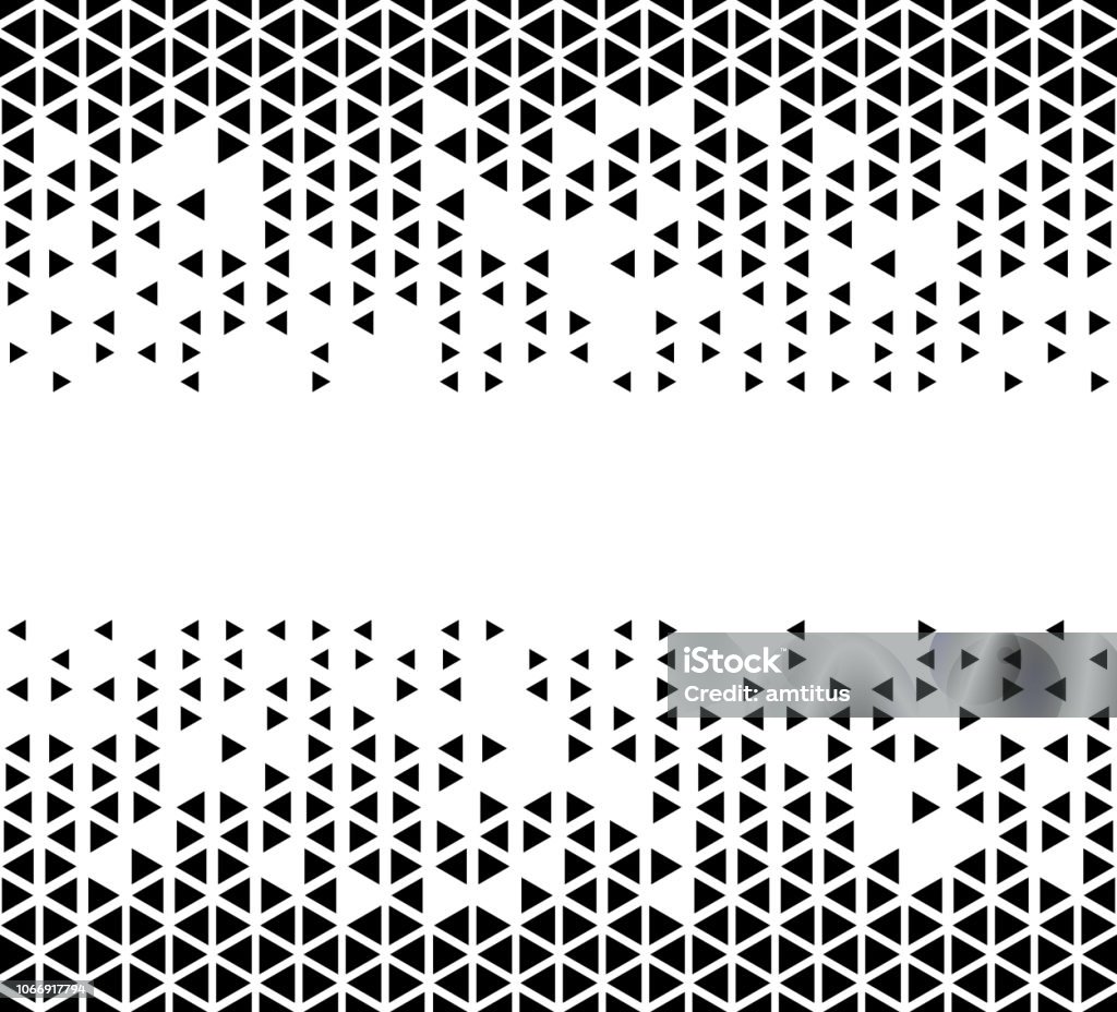 Triangular Pattern Stock Illustration - Download Image Now - Triangle ...