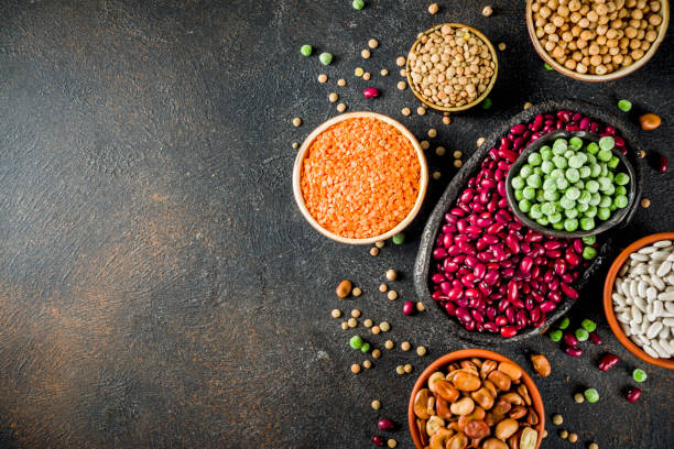 istock Set of different legumes 1066926048