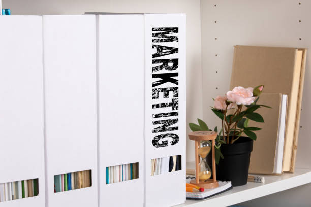 istock marketing concept. document folders and organizers 1066927000