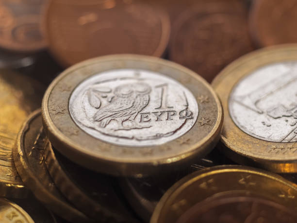 istock Euro coins, European Union 1066945488