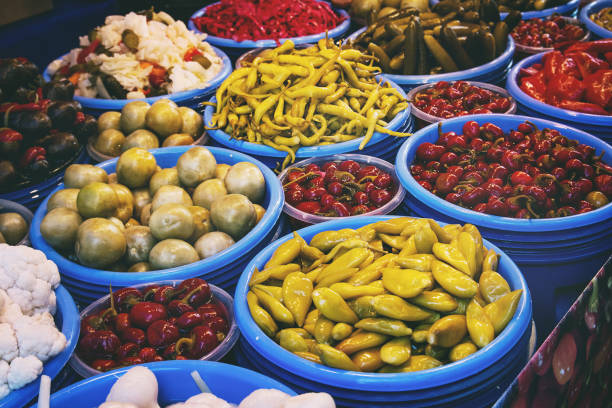 istock Turkish farmer market 1066946720