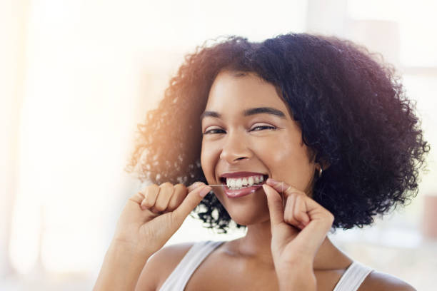 istock Because flossing is good for your oral health 1066947562