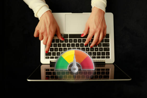 istock Credit Score Concept on Laptop 1066953968