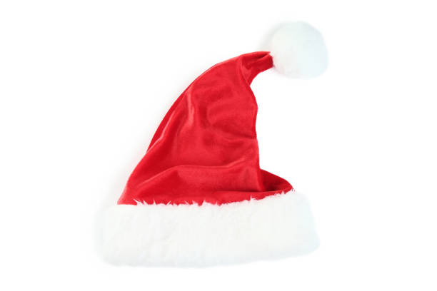 istock Santa claus hat isolated on white background 1066956698