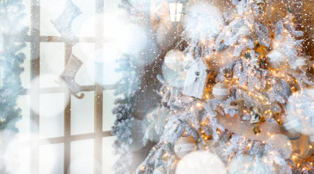 istock Christmas and New Year holiday abstract background 1066960606