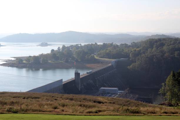istock Dam and the Smoky Mountains 1066961136