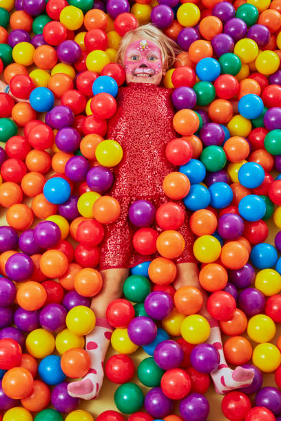 istock Happy girl in playland 1066962978