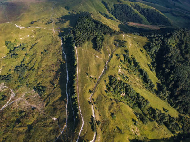 istock Mountain view from height near Kislovodsk 1066963380