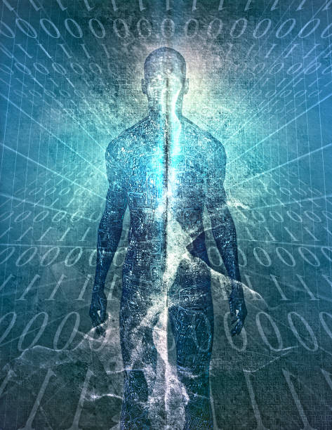 istock Human soul or energy 1066969644