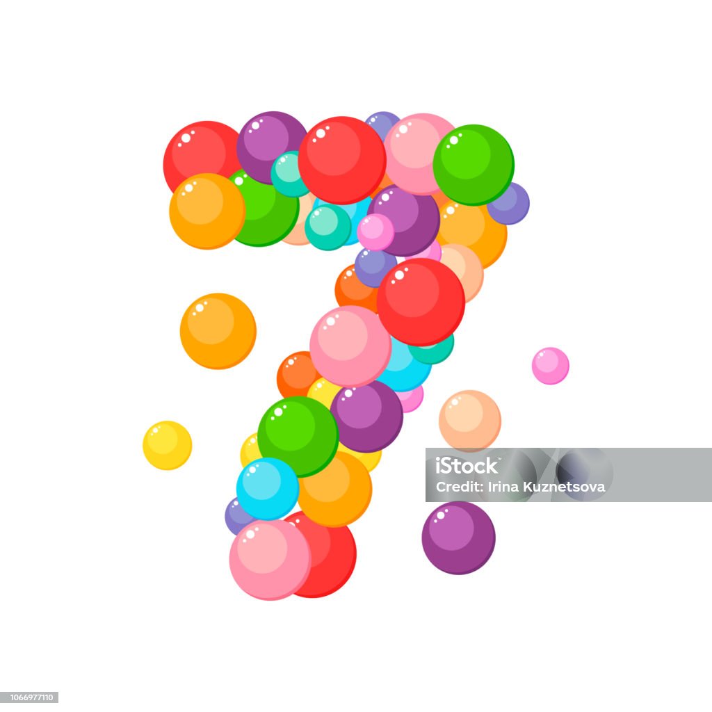 Ilustración de Vector De Dibujos Animados Número 7 Para Niños De Bolas De Colores y más Vectores Libres de Derechos de Abstracto - iStock Ilustración de Vector De Dibujos Animados Número 7 Para Niños De Bolas De Colores y más Vectores Libres de Derechos de Abstracto - iStock