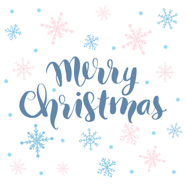 istock Vector hand drawn lettering phrases. Merry Christmas and Happy New Year 1066982406