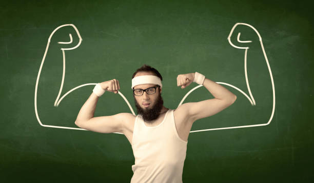 istock Skinny student wants muscles 1066988562