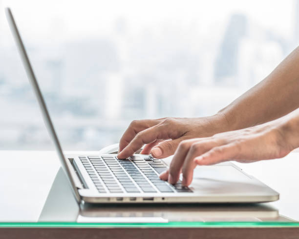 istock Digital lifestyle blog writer or business person using smart device working on internet communication technology 1066991876