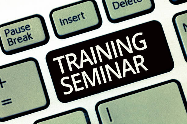 istock Word writing text Training Seminar. Business concept for Academic instruction Formal presentation of a research 1066995234