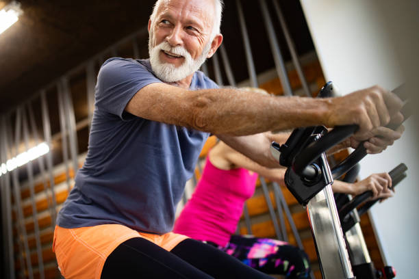 Senior Cardio Class Stock Photos, Pictures & Royalty-Free Images - iStock
