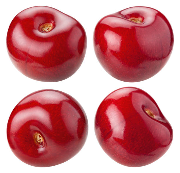 istock Cherry. Fresh ripe berry isolated on white. Collection 1067002070
