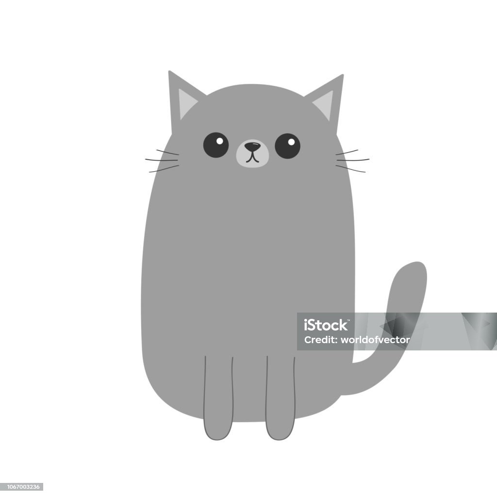 desenhar vetor ilustração personagem Projeto coleção simples gatos