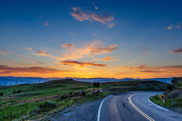 istock Early morning Sunrise over Yellowstone 1067007866