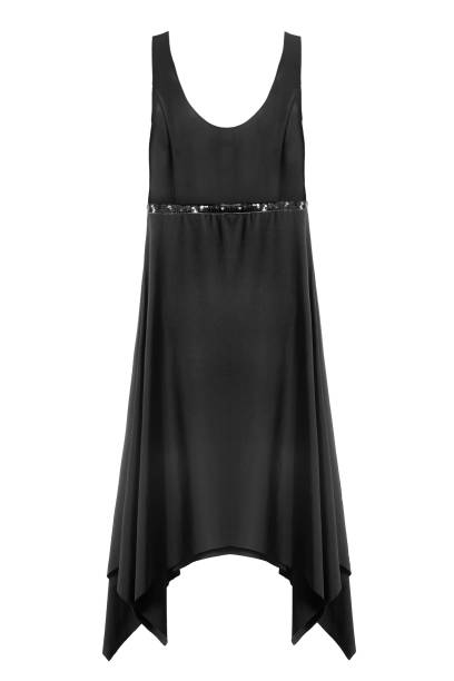 istock Black dress isolated 1067014676