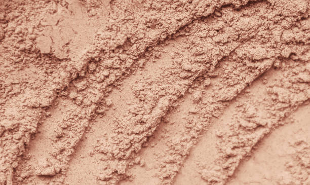istock dry mask of clay powder. Selective focus. 1067025062