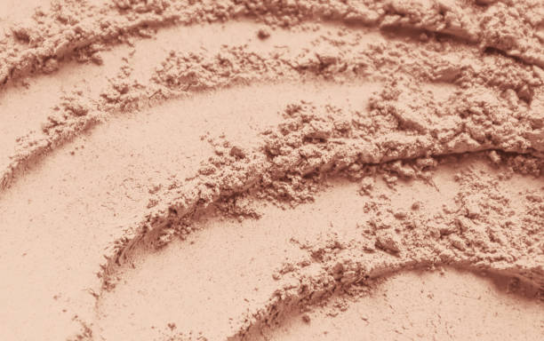 istock dry mask of clay powder. Selective focus. 1067025090