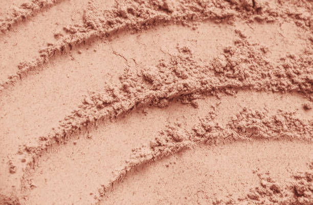 istock dry mask of clay powder. Selective focus. 1067025096