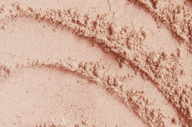 istock dry mask of clay powder. Selective focus. 1067025134