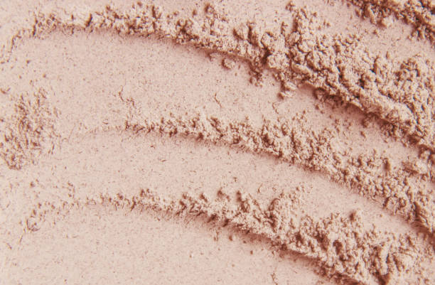 istock dry mask of clay powder. Selective focus. 1067025200