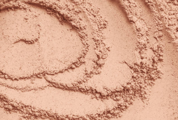 istock dry mask of clay powder. Selective focus. 1067025262