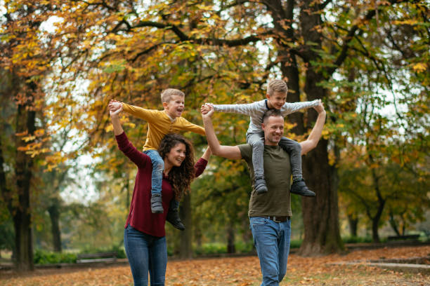 istock Family time at city park 1067031568