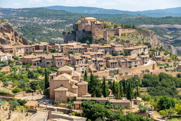 Photo of Town of Alquézar, Huesca, Spain.