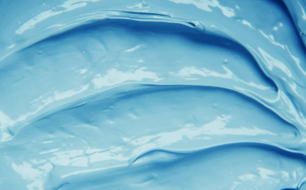 istock Mask clay is blue and pink. Texture. Selective focus. 1067038416