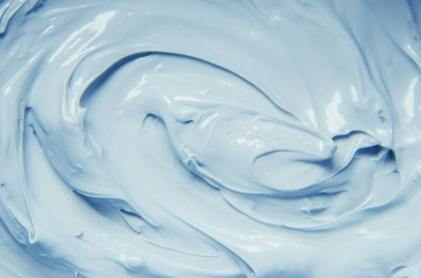 istock Mask clay is blue and pink. Texture. Selective focus. 1067038472