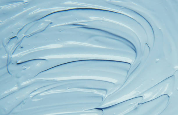 istock Mask clay is blue and pink. Texture. Selective focus. 1067038480