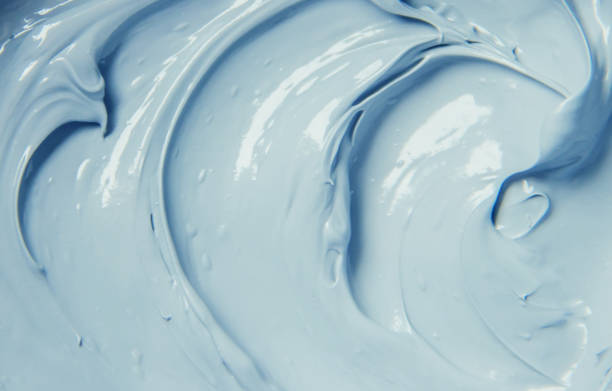 istock Mask clay is blue and pink. Texture. Selective focus. 1067038524