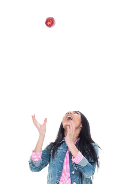 istock Beautiful latino female wearing denim 1067045340