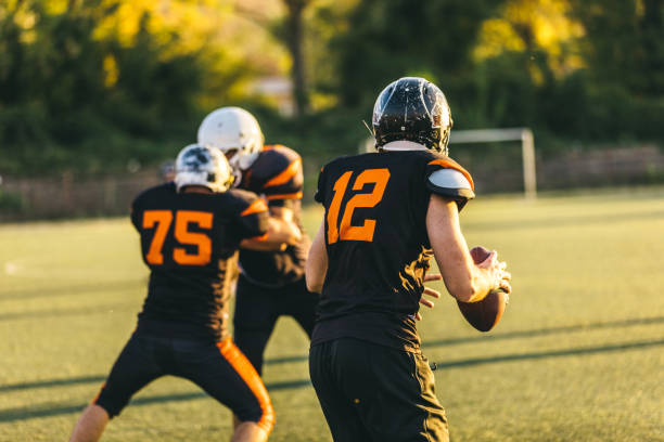 istock Playing American Football 1067048638