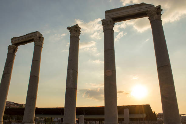 turquie i̇zmir agora ören historique - 2857 photos et images de collection