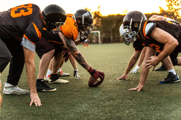 istock Football Team On Court 1067051318