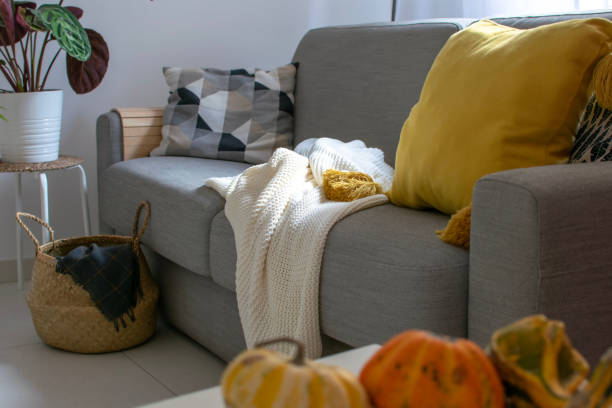 istock Scandinavian autumn inspired home decor 1067054406