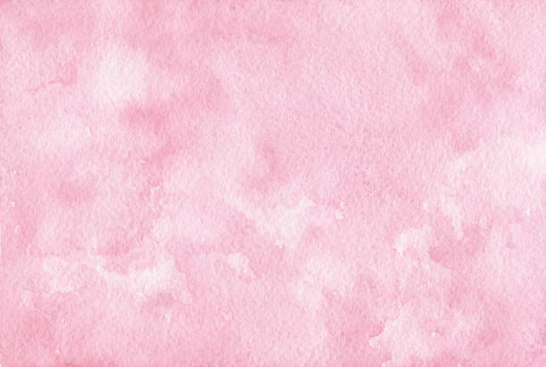 istock Hand painted pink watercolor background. Usable as a texture for wedding invitations, greeting cards design and more. 1067054430
