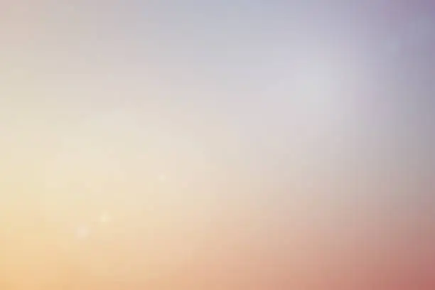 Photo of abstract blur pastel color tone sky background with shine glow light effect for design as banner , ads concept