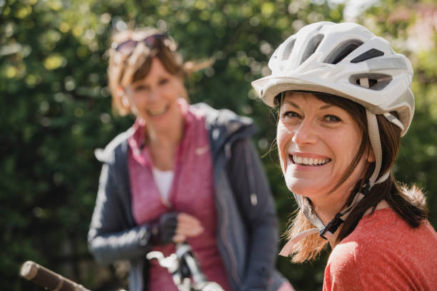 istock Portrait of a Female Cyclist 1067054608